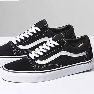 black vans old skool shoe size 9